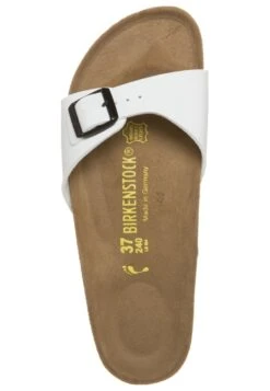 Birkenstock Madrid - Muiltjes - White -Birkenstock Schoen cd65962304f34e2ba3d5b289c500343e
