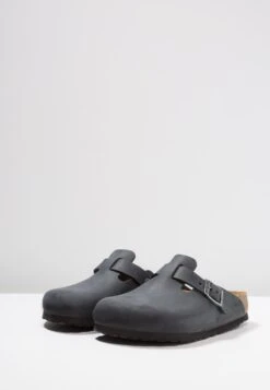 Birkenstock Boston - Pantoffels - Black -Birkenstock Schoen cd907189d8f4402b99f0fab5888bf217