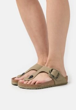 Birkenstock Gizeh Regular - Muiltjes - Faded Khaki