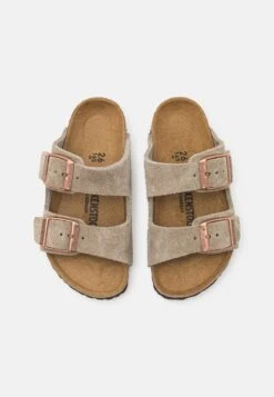 Birkenstock Arizona Kids Unisex - Pantoffels - Taupe -Birkenstock Schoen d041183001594246aa57ee4b9434490b