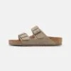 Birkenstock Arizona Vegan - Pantoffels - Gray Taupe -Birkenstock Schoen d430d4e8293b456fa4c7935c9915bbb8