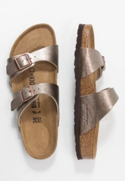 Birkenstock Sydney Bf Narrow - Pantoffels - Graceful Taupe 12 Birkenstock Sydney Bf Narrow - Pantoffels - Graceful Taupe -Birkenstock Schoen d50889ac299b433884e125b6f78bb1f5
