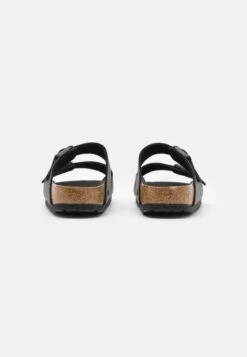 Birkenstock Arizona Bf Triples Narrow - Pantoffels - Black -Birkenstock Schoen d5747e9bae1b4508a3bd32fd97c700fe