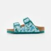 Birkenstock Arizona Kids Big Dino Unisex - Muiltjes - Light Blue -Birkenstock Schoen d57f9323eb5d4aaab101975fe03ca7e1