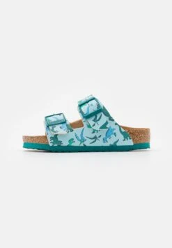 Birkenstock Arizona Kids Big Dino Unisex - Muiltjes - Light Blue