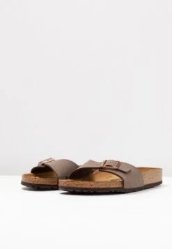 Birkenstock Madrid Bfbc Narrow - Pantoffels - Brown -Birkenstock Schoen d7d5850c2bcb40549e846574a2798eb5