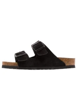 Birkenstock Arizona Soft Footbed Narrow Fit - Muiltjes - Black