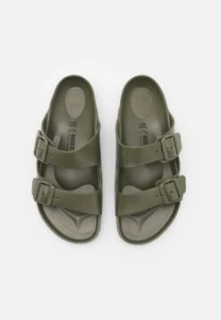 Birkenstock Arizona - Badslippers - Khaki -Birkenstock Schoen dd90fe44c405499ca945be6e9b1a5d34