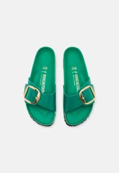 Birkenstock Madrid Lena Narrow - Muiltjes - Green -Birkenstock Schoen de7147be5961486b95ef57cc7fc1ca09