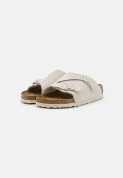 Birkenstock Zürich Unisex - Pantoffels - Antique White 9 Birkenstock Zürich Unisex - Pantoffels - Antique White -Birkenstock Schoen e00ee292ae084cd7a2a7ae015581a725