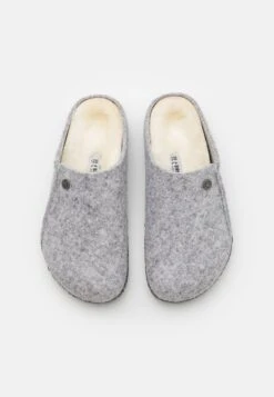 Birkenstock Zermatt Unisex - Pantoffels - Light Gray -Birkenstock Schoen e210508907504504b6e0b6b2a7c263df