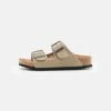 Birkenstock Arizona Earthy Unisex - Muiltjes - Faded Khaki