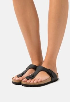 Birkenstock Gizeh Bf Narrow Fit - Teensandalen - Black