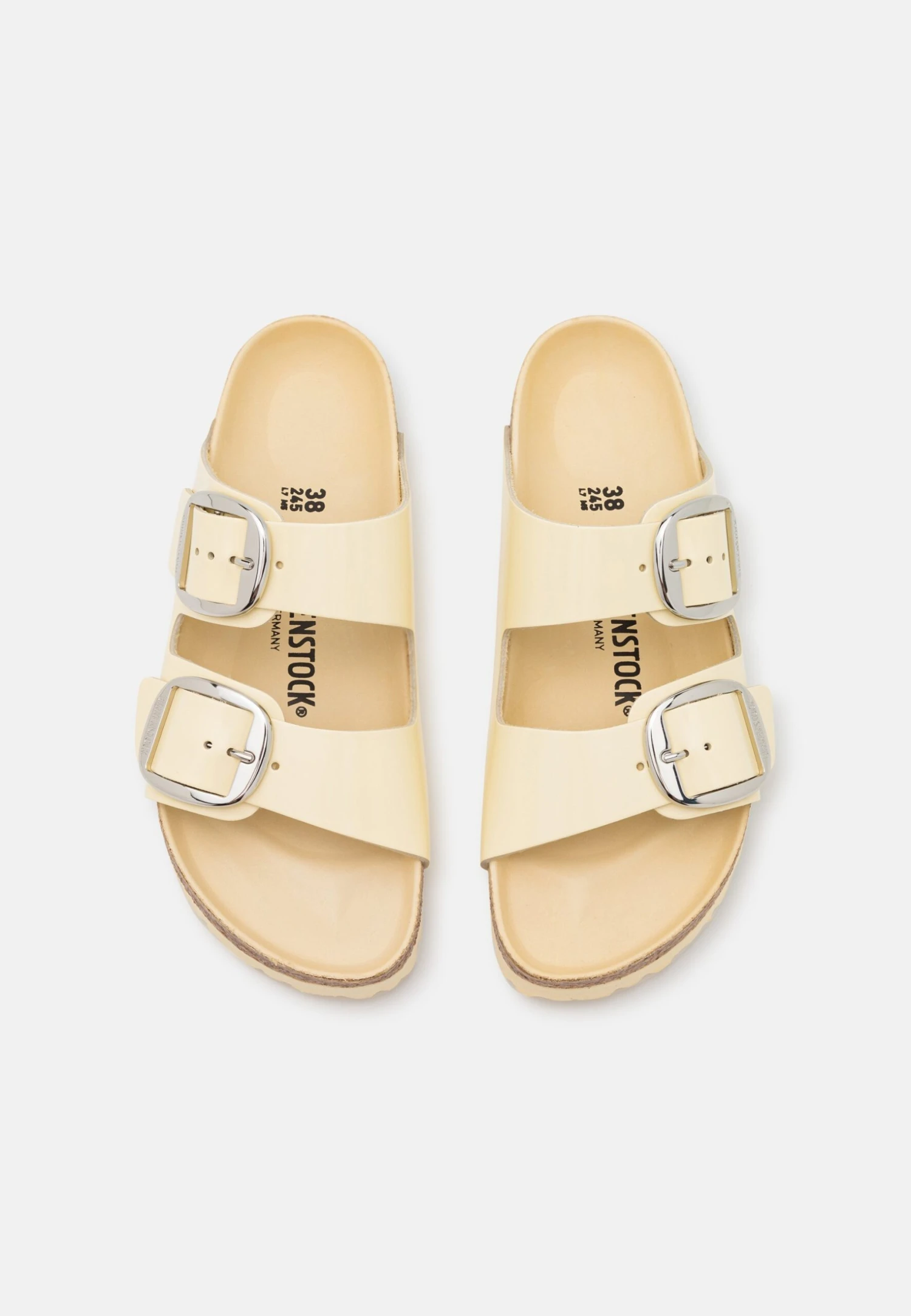 Birkenstock Arizona Big Buckle Narrow - Muiltjes - High Shine Butter 8 Birkenstock Arizona Big Buckle Narrow - Muiltjes - High Shine Butter - Afbeelding 6