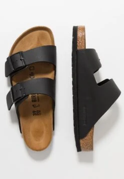 Birkenstock Arizona - Muiltjes - Black -Birkenstock Schoen e52372fdf0e14bb38f77d19e720689b9