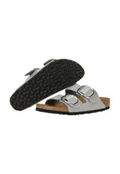 Birkenstock Arizona- Muiltjes - Grey -Birkenstock Schoen e56285355f8441058526bb6dbc8c1d7d