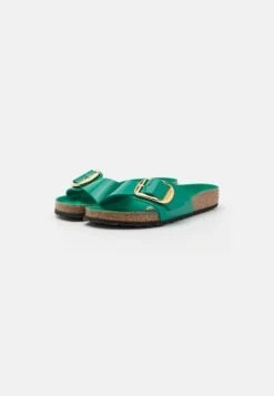 Birkenstock Madrid- Pantoffels - High Shine Green -Birkenstock Schoen e7d89152df1549db8f3ab5f06fd3a754