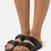Birkenstock Arizona Bf Triples Narrow - Pantoffels - Black