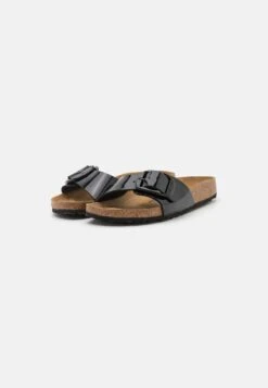 Birkenstock Madrid Big Buckle - Muiltjes - Black -Birkenstock Schoen e99d15c2941b48168e0a8e222d90c3f7