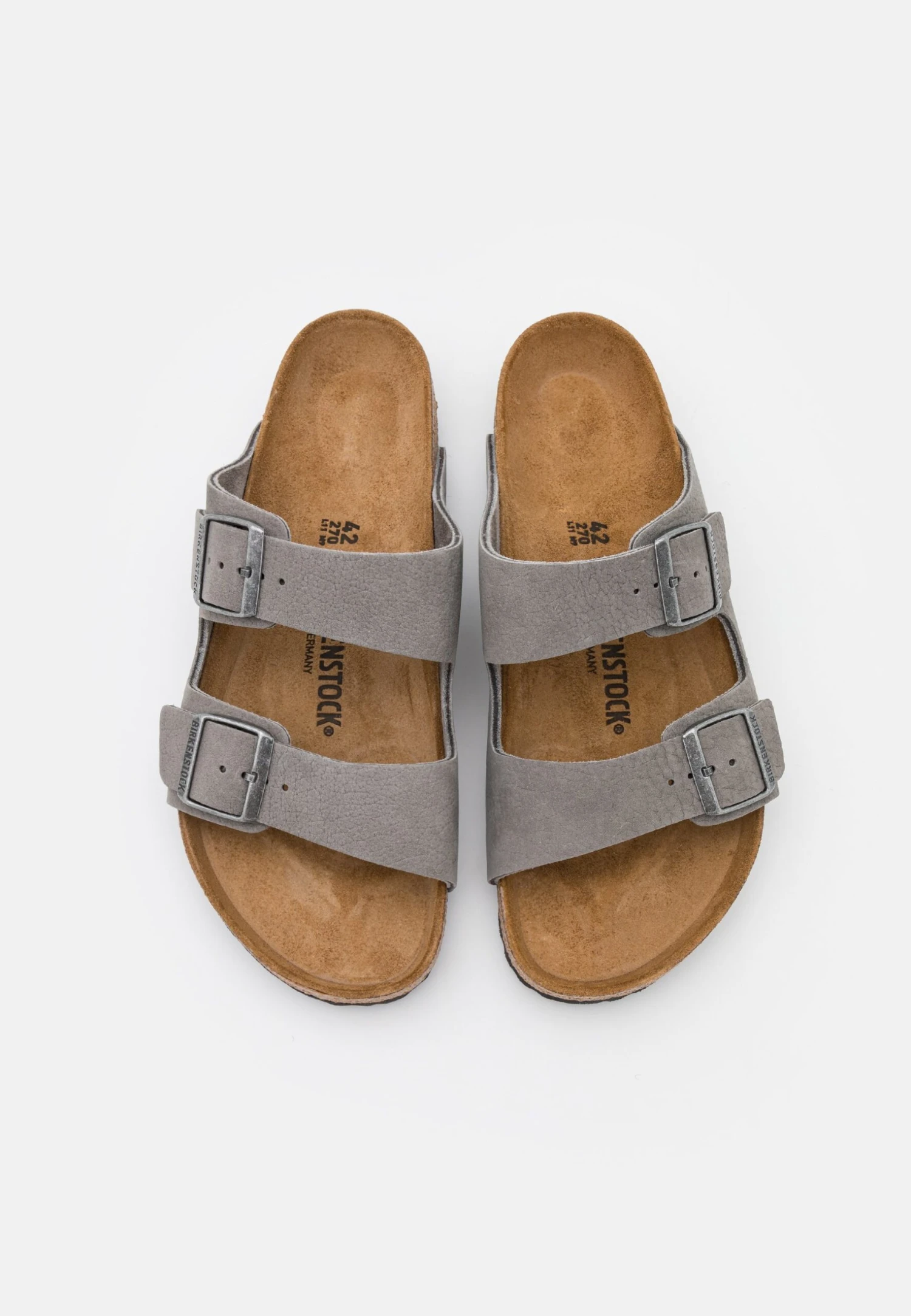 Birkenstock Arizona - Pantoffels - Desert/Whale Gray 6 Birkenstock Arizona - Pantoffels - Desert/Whale Gray - Afbeelding 4