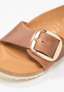 Birkenstock Madrid - Muiltjes - Cognac -Birkenstock Schoen ed0e626de8c643b39c70013e21ff8556