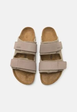 Birkenstock Uji Unisex - Pantoffels - Taupe -Birkenstock Schoen eda890dee72d4d528f6937ef6a57a42f