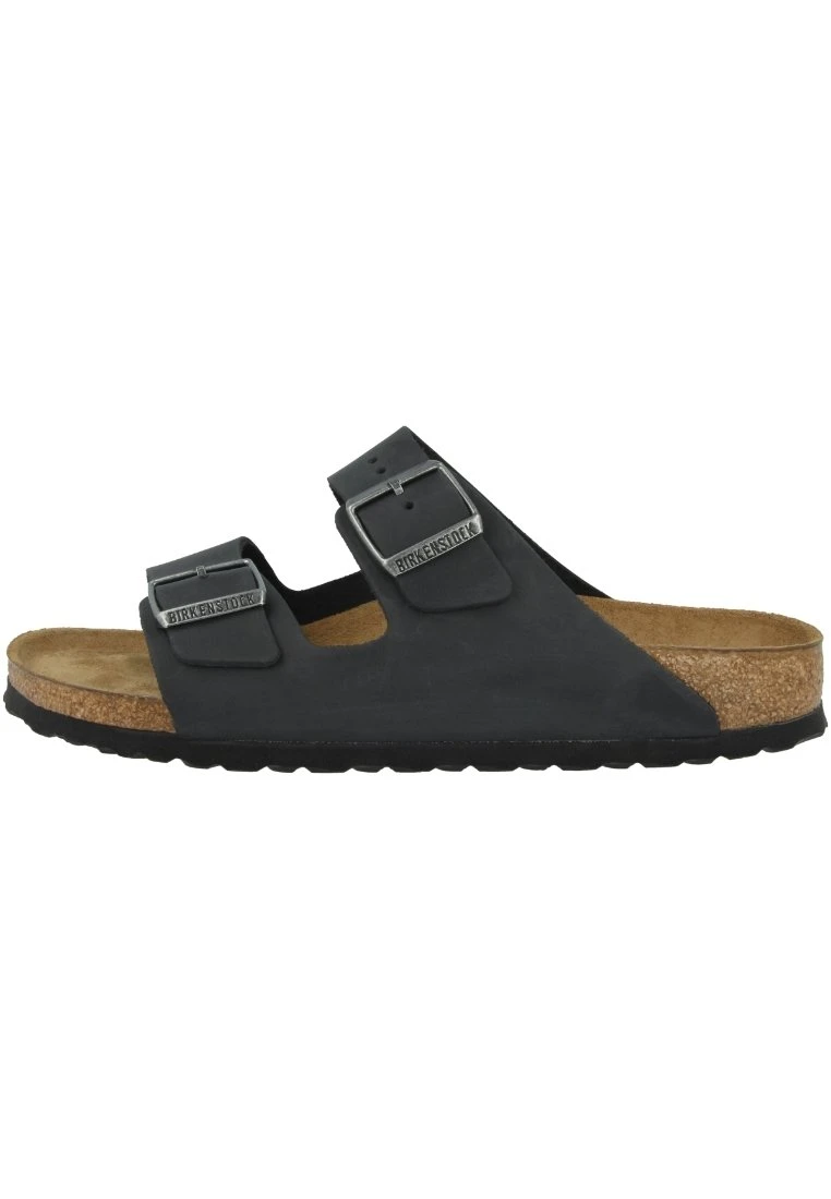 Birkenstock Arizona Nl Sfb Antik Narrow Fit - Muiltjes - Black 3 Birkenstock Arizona Nl Sfb Antik Narrow Fit - Muiltjes - Black