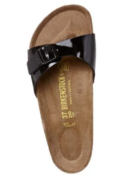 Birkenstock Madrid - Muiltjes - Lackschwarz -Birkenstock Schoen f2a39d39c5d645d5ad648c3c5f0e9e9d