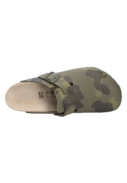 Birkenstock Tieffussbett - Muiltjes - Desertsoilcamogreen -Birkenstock Schoen f38fce1820cd4a94a934808926186fa0