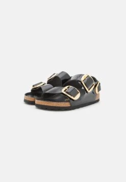 Birkenstock Milano Big Buckle Narrow Fit - Sandalen - High Shine Black 10 Birkenstock Milano Big Buckle Narrow Fit - Sandalen - High Shine Black -Birkenstock Schoen f8492490de8c4328ab82dbcd67a8fcb0