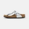 Birkenstock Gizeh- Teensandalen - Electric Metallic Silver 2 Birkenstock Gizeh- Teensandalen - Electric Metallic Silver -Birkenstock Schoen f958772bc9514ad0b14bf649cdedc87b