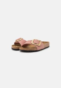 Birkenstock Madrid Big Buckle Narrow Fit - Muiltjes - Light Pink -Birkenstock Schoen fa9b77c433684e0c9fb92374352a4cbd