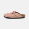 Birkenstock Boston Unisex - Pantoffels - Light Rose -Birkenstock Schoen fc63844285a8494c9d983d0f8f63bb91