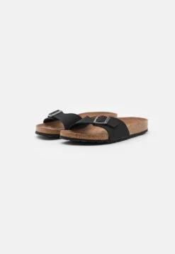 Birkenstock Madrid Bfbc Earthy Vegan Narrow - Pantoffels - Black 10 Birkenstock Madrid Bfbc Earthy Vegan Narrow - Pantoffels - Black -Birkenstock Schoen ff5ff8c13980480a9b65713696233f52